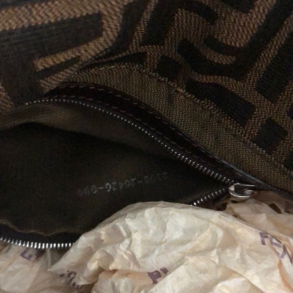 💥FENDI💥vintage tote bag-classic brown FF fabric - Picture 8 of 8